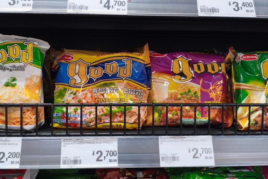 Goodのインスタント麺