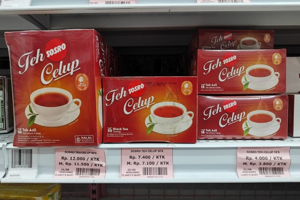 Teh Sosro|コーヒーより好みが分かれにくい紅茶土産
