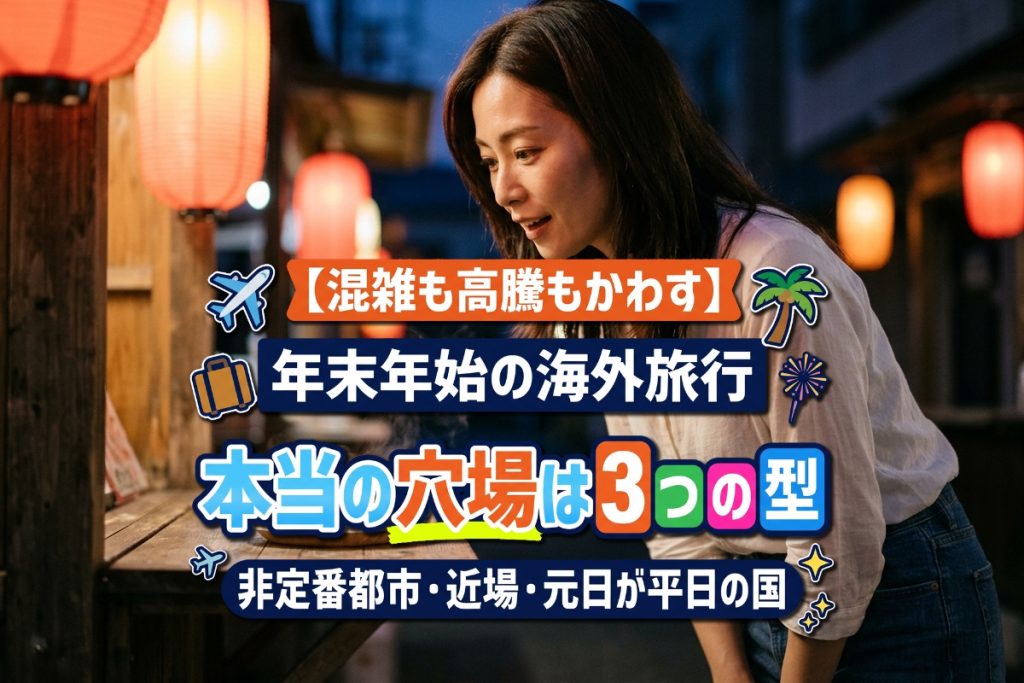 年末年始 海外旅行 穴場