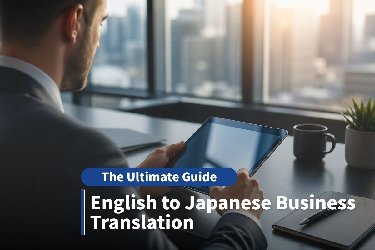 English to Japanese business translation