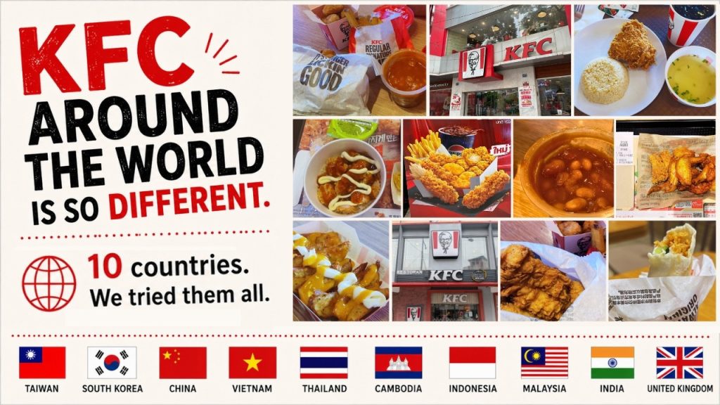 Product Localization in Practice: What KFC Sells in 10 Countries