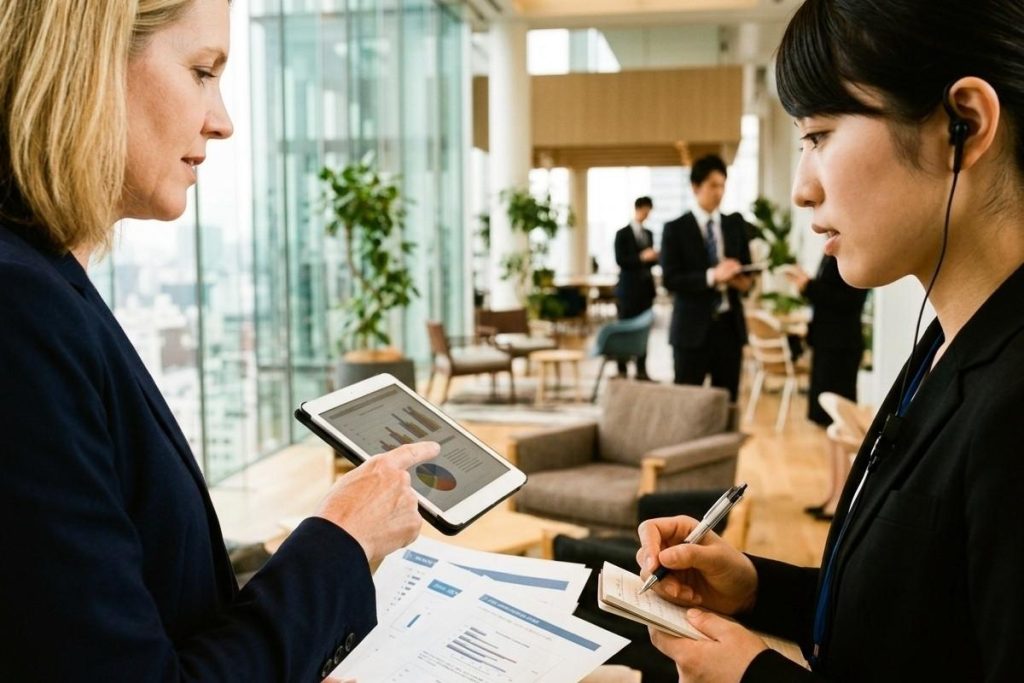 Language Support Beyond Interpretation for Japan Market Entry