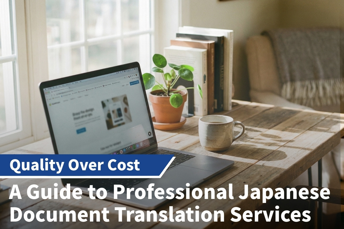 Japanese document translation services