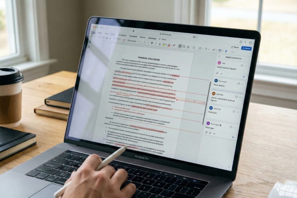 法定開示書類の翻訳