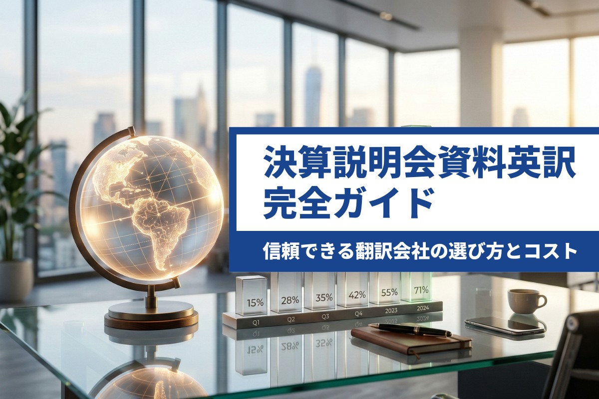 決算説明会資料 英訳