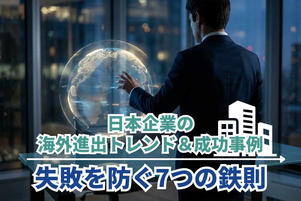 2026年最新版!日本企業の海外進出トレンドと成功事例、失敗を防ぐ7つの鉄則