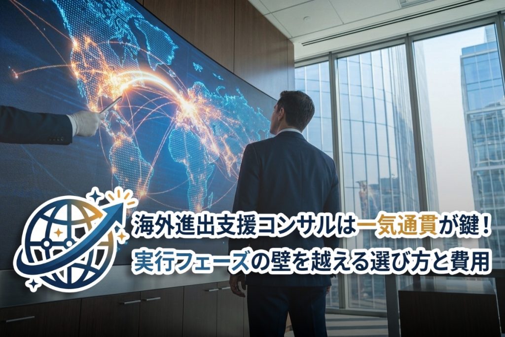 海外進出 支援 コンサル