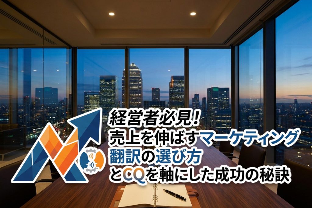 マーケティング 翻訳