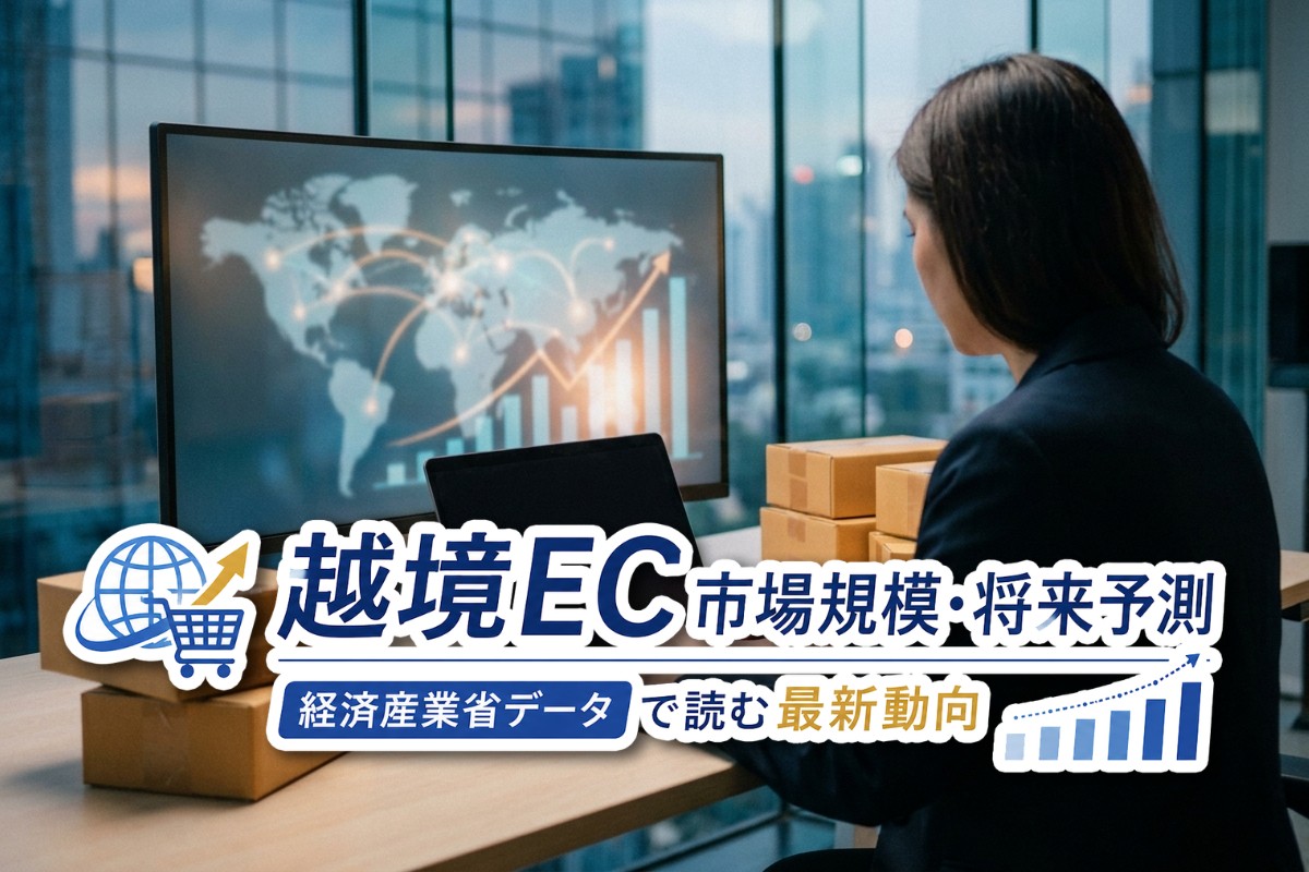 越境EC市場規模・将来予測|経済産業省データで読む最新動向