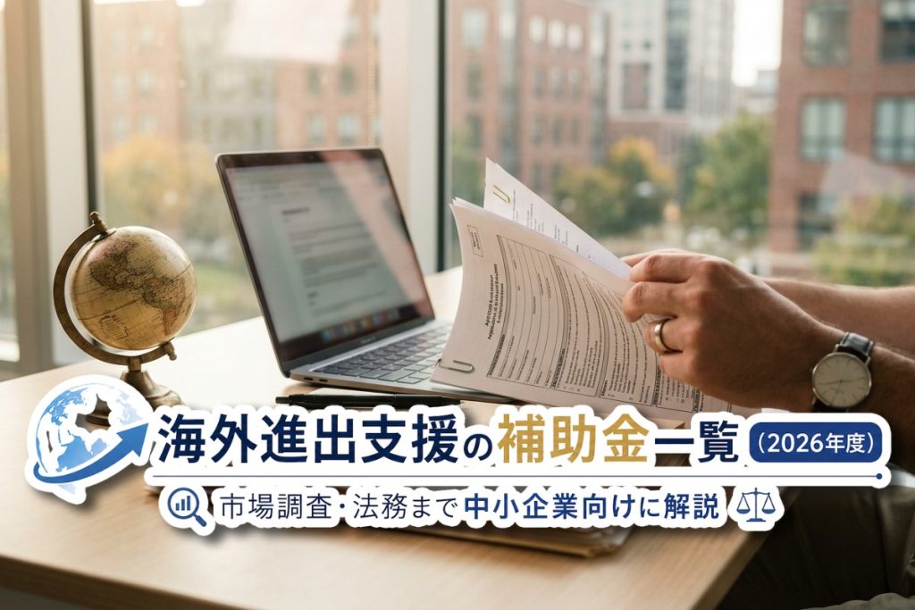 海外進出支援の補助金
