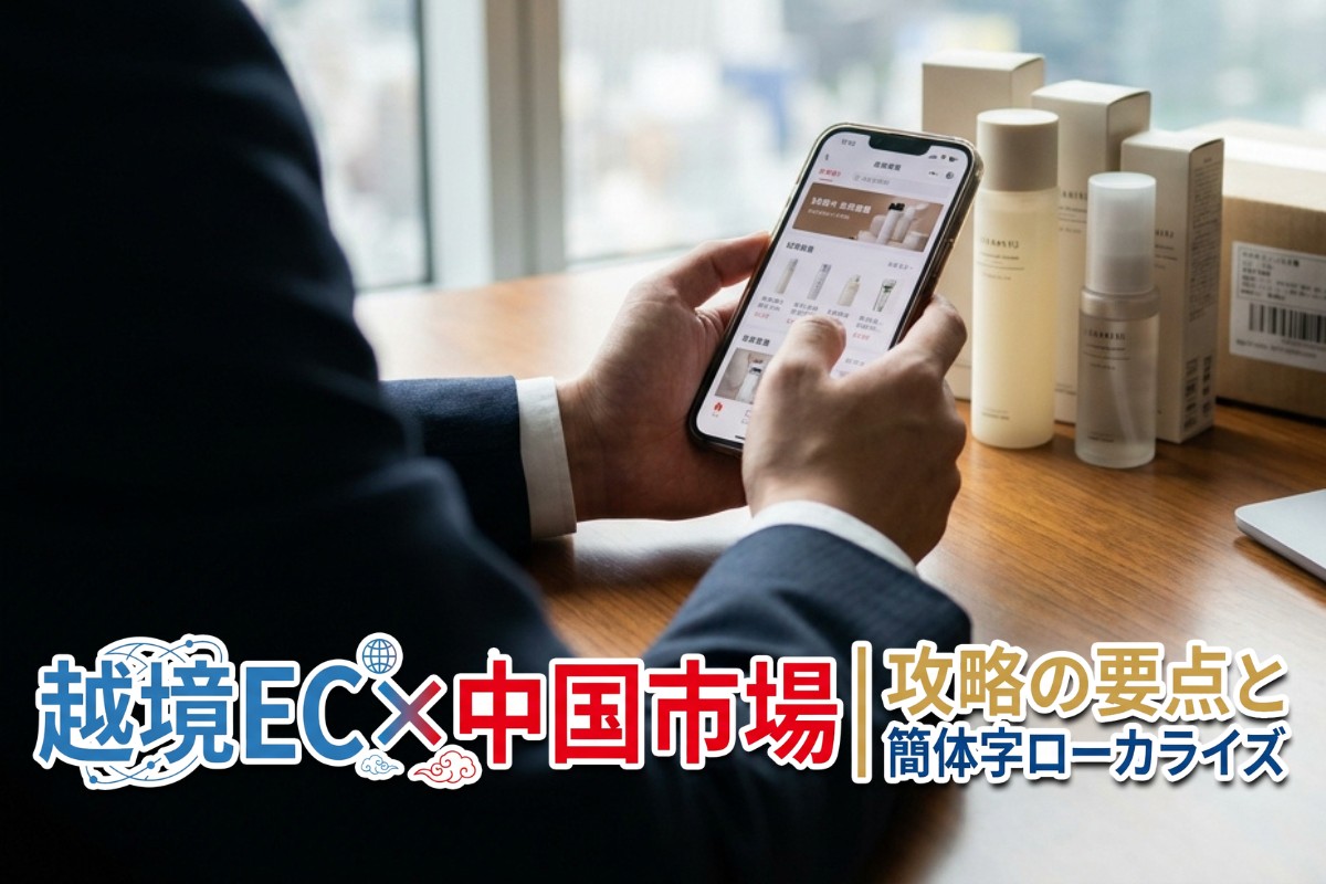 越境EC×中国市場|攻略の要点と簡体字ローカライズ